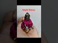 #very simple night dress |Laddu Gopal Ji #krishna #nightdress #shorts