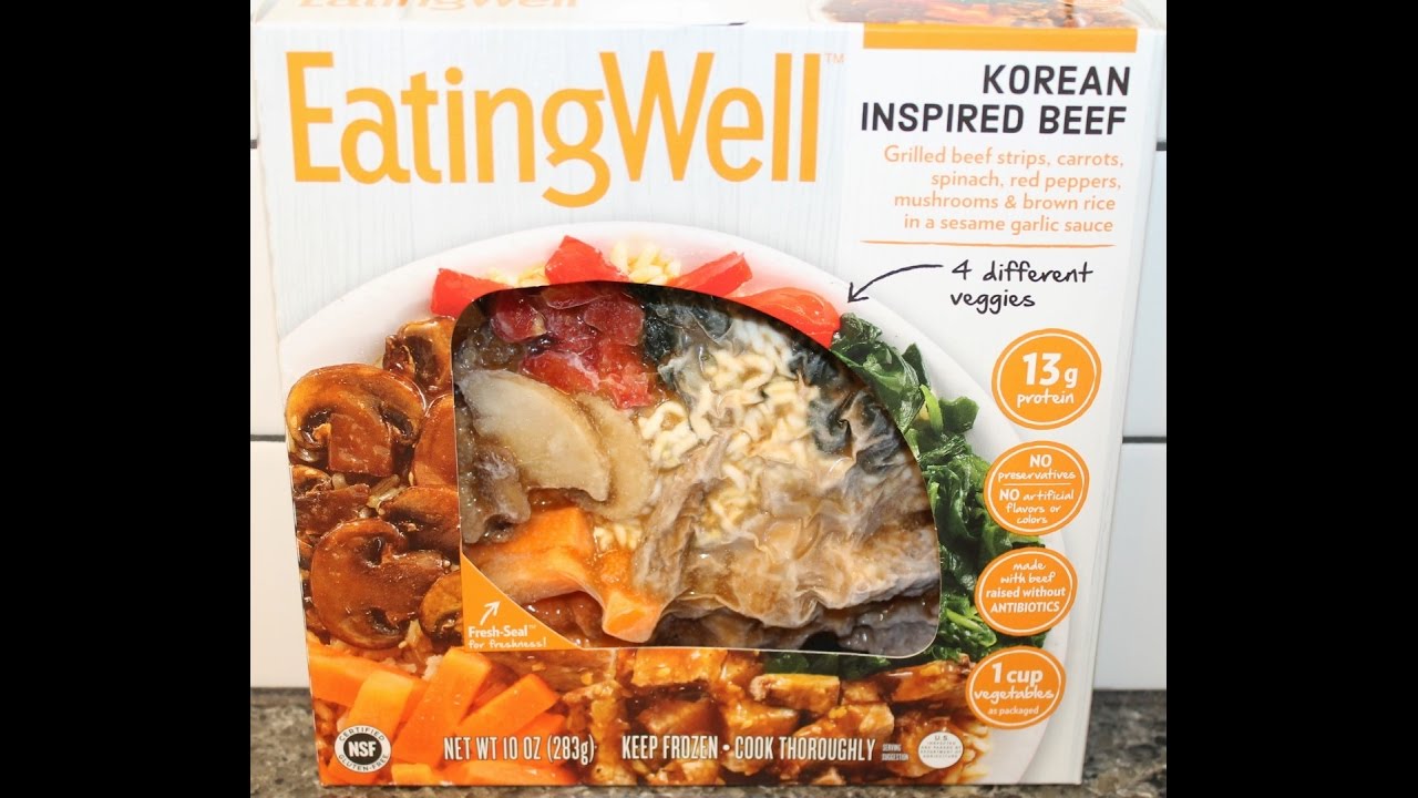 Eating Well Frozen Meals Publix EatingWell: Korean Inspired Beef Review - YouTube