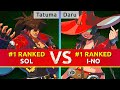 GGST 笆ー Tatuma 1 Ranked Sol Vs Daru 1 Ranked I No High Level Gameplay GGST 笆ー Tatuma 1 Ranked Sol Vs Daru 1 Ranked I No High Level Gameplay
