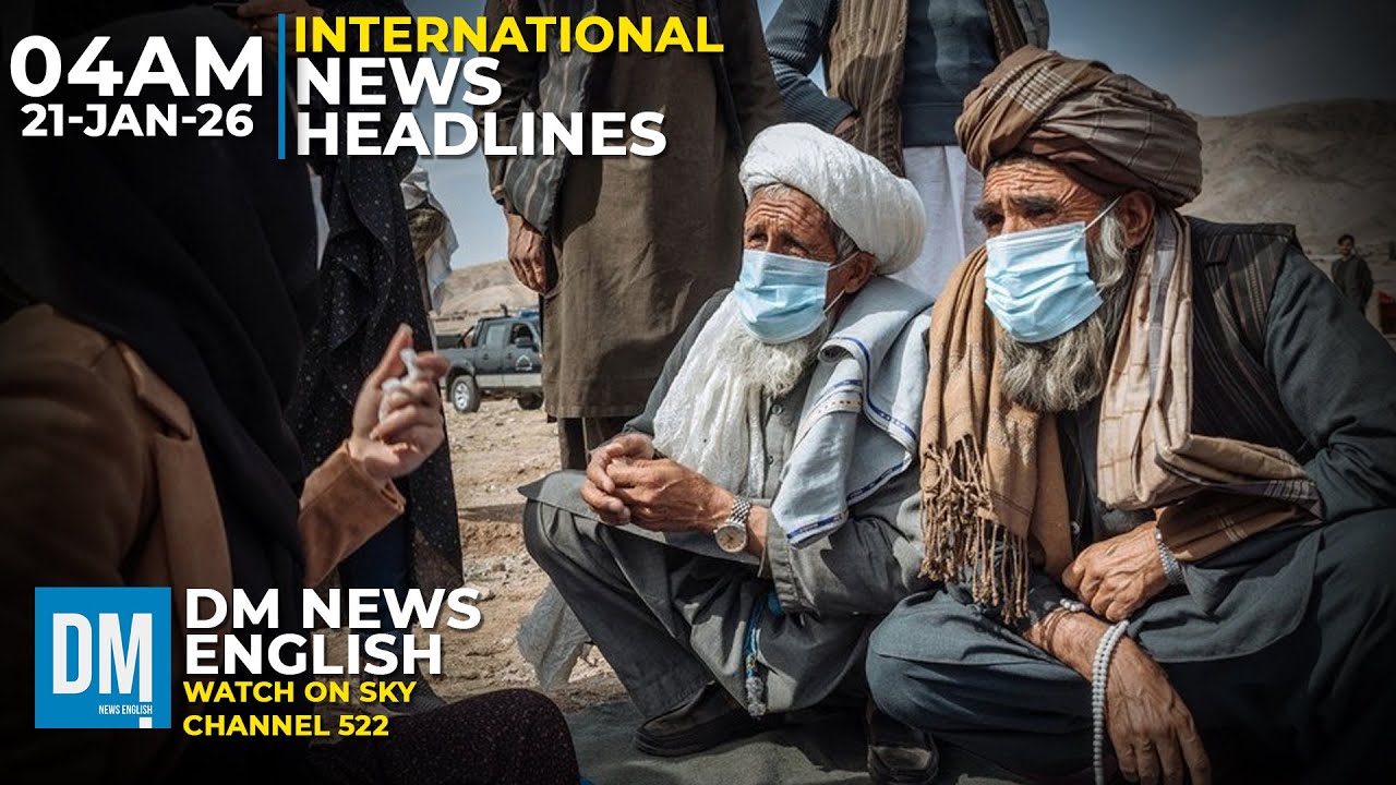 4am News Headlines | 21 Jan 2026 | Sky 522 | DM News English