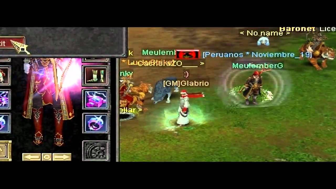 Silkroad - Santa GM came to server Maya