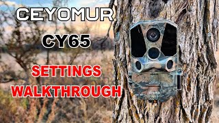 🔥 Ceyomur CY65 Menu and Settings Walkthrough Guide 🔥 screenshot 4