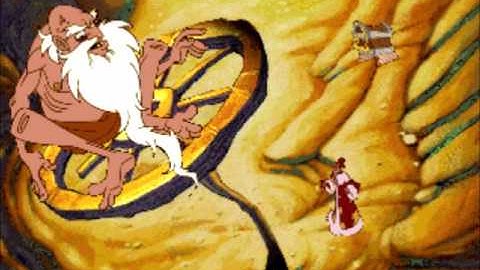 Discworld 2 part 13 singing skeletons and man on a wheel