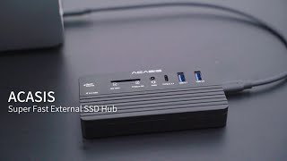 ACASIS Swappable High-Speed SSD Storage & 10-In-1 Hub,One is All!