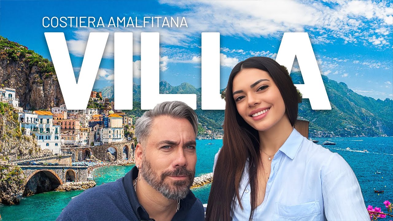 Así es UNA VILLA DE LUJO en la COSTIERA AMALFITANA | ¡$1,200 la noche!
