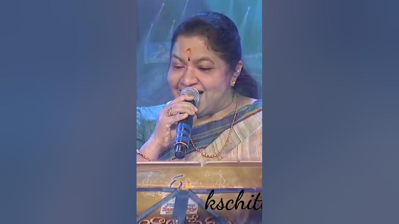 Sitamma Vakitlo Sirimalle Chettu |KS Chithra| 6th FilmFare Award Song #kschithra #telugusongs #songs