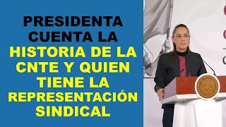 Soy Docente: PRESIDENTA CUENTA LA HISTORIA DE LA CNTE Y QUIEN TIENE LA REPRESENTACIÓN SINDICAL