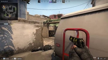 CS:GO 1v3 INSANE ESEA PUG clutch (4K)