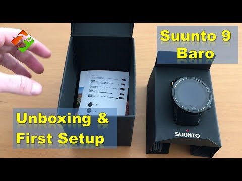 Suunto 9 Baro - Unboxing & First Setup 