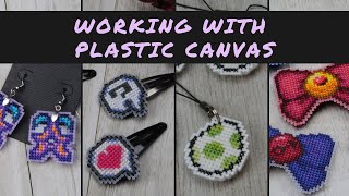 Cross Stitch on Plastic Canvas - Finishing Techniques