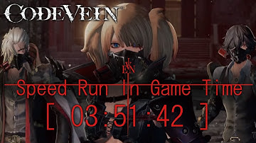codevein speedrun in game time [03:51:42]