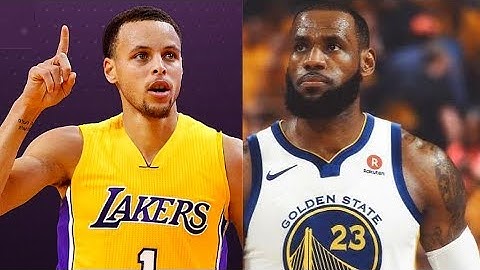 Stephen Curry and LeBron James Switch Teams - Steph Curry Joins Lakers, LeBron James Joins Warriors