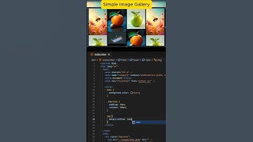 How to Make a Simple Responsive Image Gallery with HTML & CSS! 🚀#webdevelopemnt #html #css