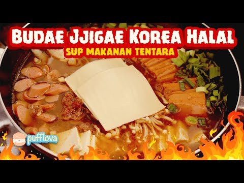 membuat-budae-jjigae-halal-|-sup-makanan-tentara-|-ramen-pedas-korea