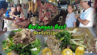 From market to table | Batangas Best beef recipe | Filipino cooking