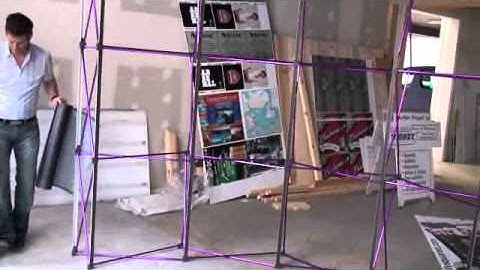 Coyote Trade Show Display Booth Setup In 7 1/2 Minutes