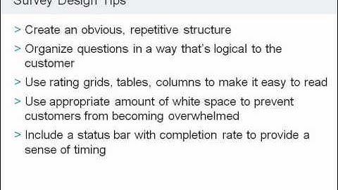 Survey Design Best Practices for Customer Feedback (Part 2 - Improving Response Rates)