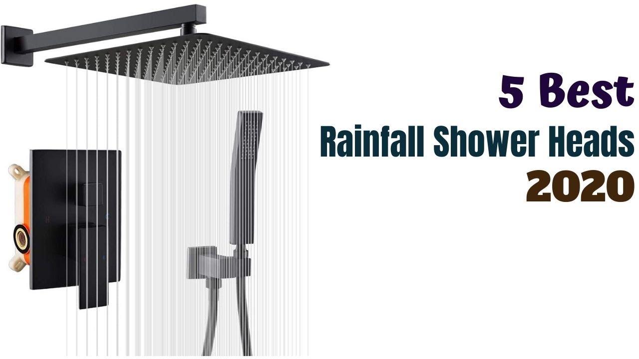 5 Best Rainfall Shower Heads 2020 (Buying Guide) YouTube
