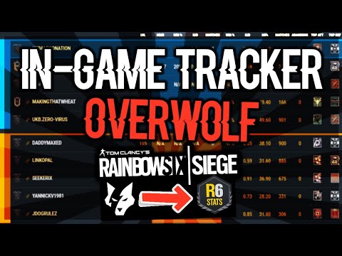 How To Get In-Game Stats Tracker To Check Everyones Rank (Overwolf) - Rainbow Six Siege