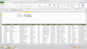 EXCEL - Funkcja LICZ.PUSTE