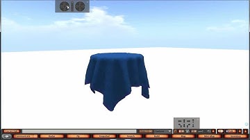 Mesh Table Cloth in Second Life