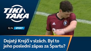 TIKI-TAKA: Dojatý Krejčí v slzách. Byl to jeho poslední zápas za Spartu?