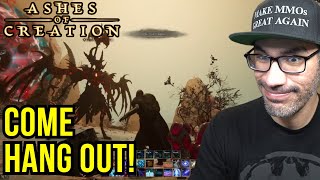 Late Night Grinding! Answering New Player Questions | Ashes of Creation A2 P3