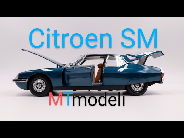 Miniature 1/18 citroen sm Norev - Modélisme