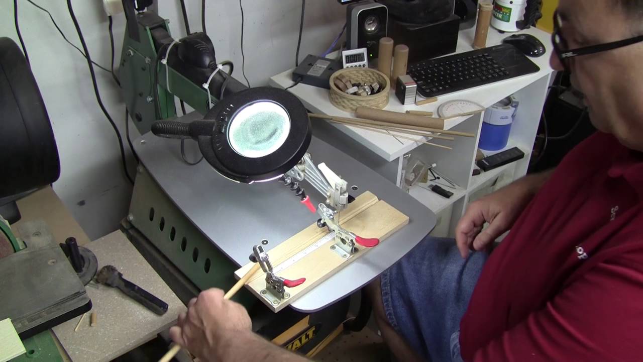 Scroll Saw Dowel Cross Cut Jig. YouTube