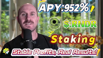 ⚡ Risk-Free Mining! Staking RNDR Earns $500/Day – 900%+ Annual Yield Verified! 🔥