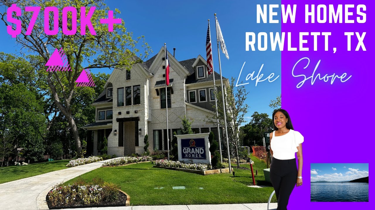 New Luxury Homes Rowlett, Texas YouTube