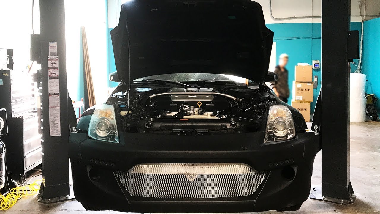 BOUGHT A ROCKET BUNNY KIT FOR THE 350Z!!!