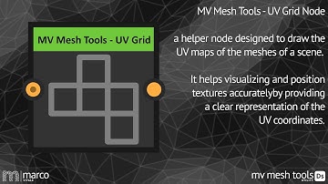 MV Mesh Tools - UV Grid Node