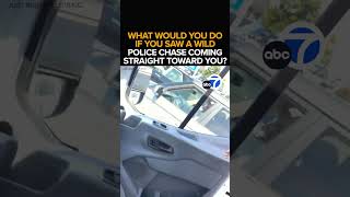 Chase suspect, innocent driver involved in violent crash in South LA