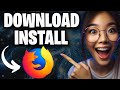 كيفية تنزيل وتثبيت متصفح موزيلا فايرفوكس على نظام التشغيل ويندوز       نجومي