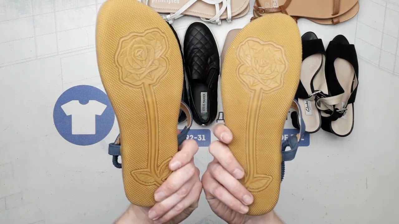 16589 Обувь весна-лето м/ж SH-SM (cream/extra) 15 пак 17кг. по 7.4€/кг. 38шт.