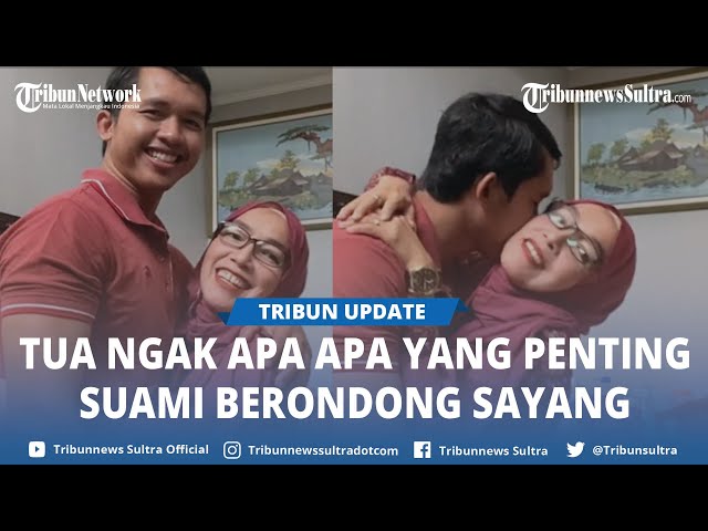 Viral Usia Hanyalah Angka, Pria Di Tangsel Nikahi Wanita 18 Tahun Lebih Tua,Sering Dikira Ibu & Anak class=