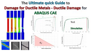 The ultimate quick guide to damage for ductile metals  ductile damage for ABAQUS CAE