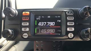 Listening to ISS with the 2m/220/440 Tri-Band Compactenna