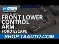 How to Replace Front Lower Control Arm 2005-12 Ford Escape