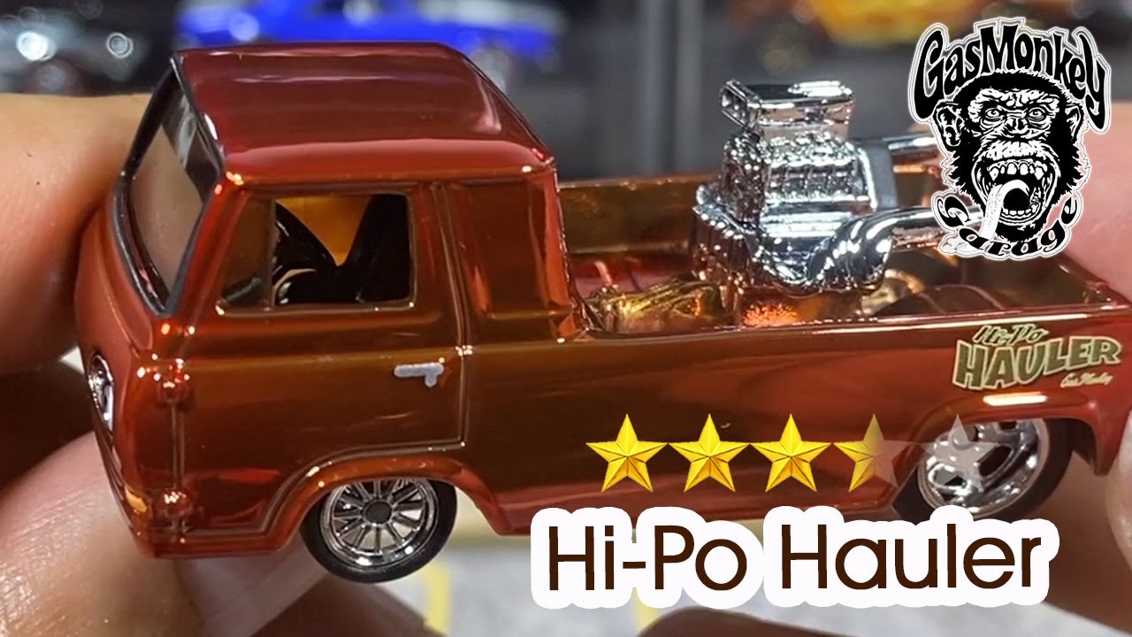 Hotwheels Hi Po Hauler Gas Monkey RLC - YouTube