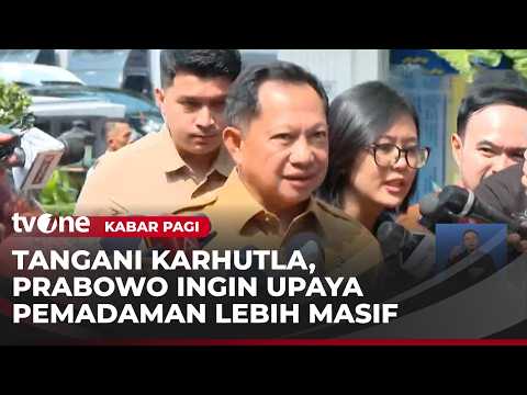 Presiden Prabowo Minta Aparat Gabungan Kerja Keras dalam Penanganan Karhutla | Kabar Pagi