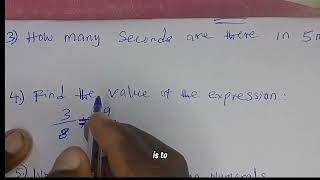BECE/ JSCE 2025 Maths Exam | Complete Solutions to Questions 1–5 | JSS3 Preparation Tutorial