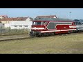 Une UM des BB 67613 (rouge capitole) et 67456