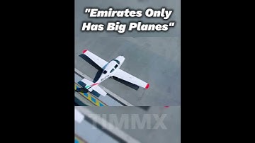 "Emirates Only Has Big Planes" #aviation #avgeekoftheweek