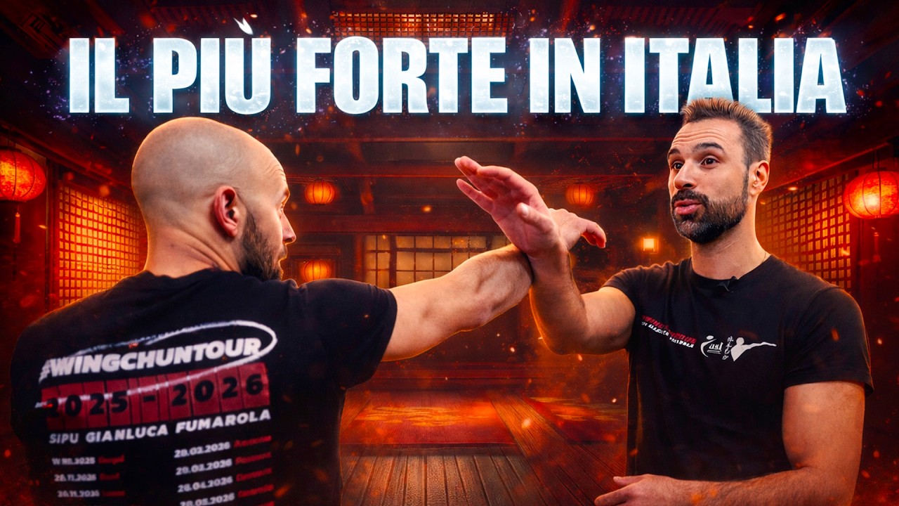Tutti Sfidano il SIFU FUMAROLA al Seminario di WING CHUN di Bari