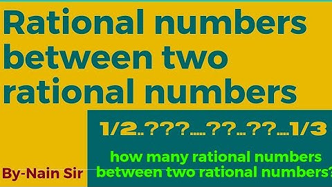 how to find rational numbers between two rational numbers / RS Aggarwal maths class-8 chapter 1