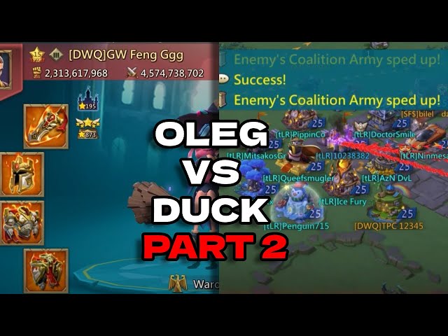 Duck VS Oleg 2. Ducks Revenge! They Came With a Triple Max Account Rescue! Lords Mobile. class=