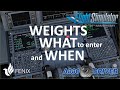 Airbus Preflight: WHICH WEIGHTS to ENTER and WHEN | Real Airbus Pilot