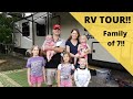 RV TOUR- Large Family of 7 Full Time RV Traveling